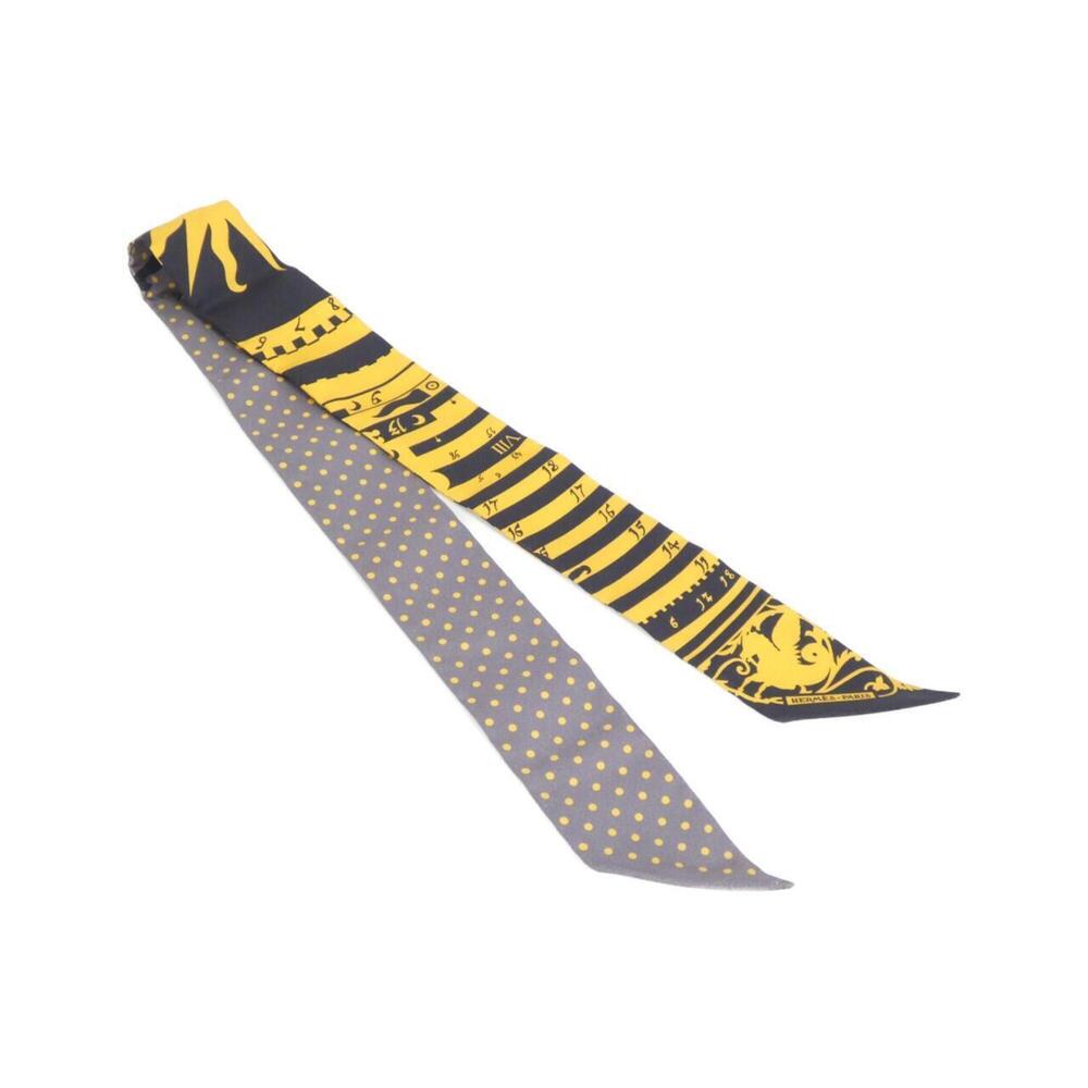 Hermes ASTROLOGIE A POIS Twilly 063292S Scarf Muffler
